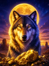 Jeu de casino Magical Spin : Wolf Gold